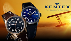Часы Пилот - наручные часы в стиле летчиков и авиаторов - часы Kentex
