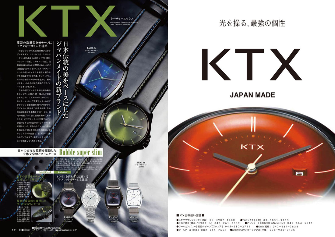 Японские часы Kentex
